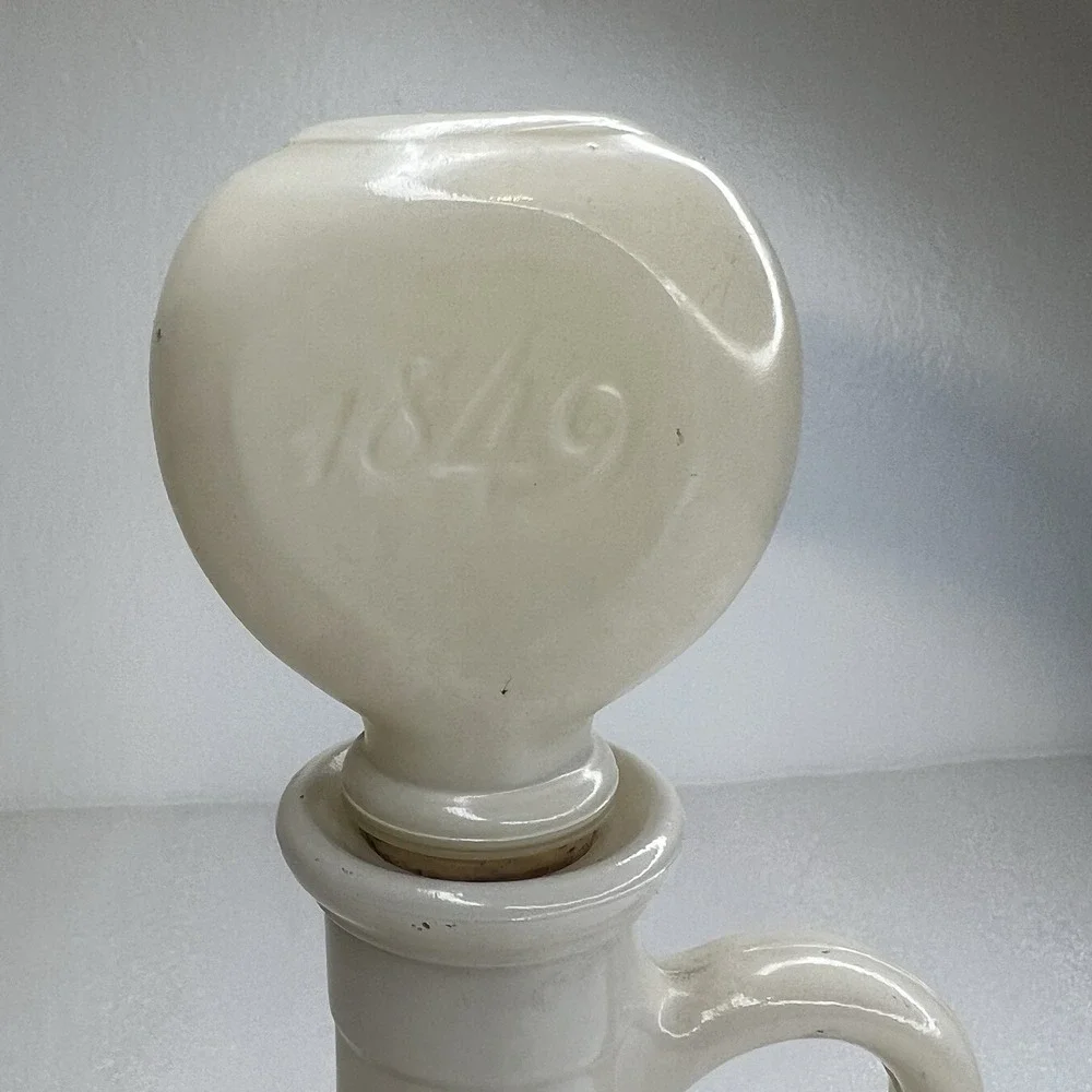 Old‎ Fitzgerald 1849 Thomas Jefferson Monticello Flagship Decanter Liquor Bottle